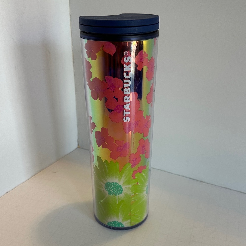 Starbucks Summer 2022 Floral Travel Tumbler
